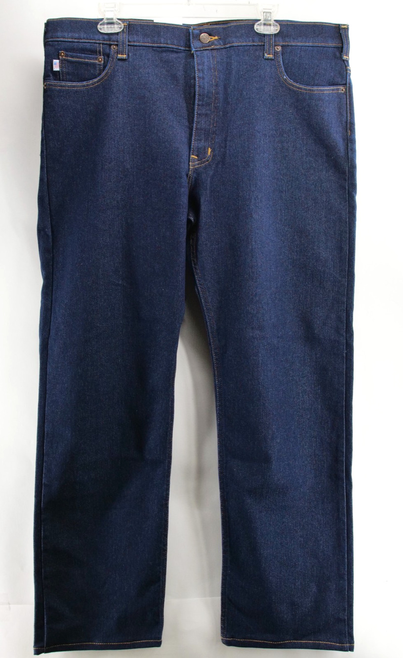 NWT All American Clothing Co. Dark Wash Jeans Mens 40x32 Classic Cotton Poly